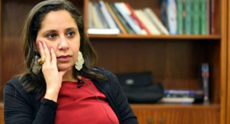 An Egyptian court has ordered a freeze on the assets of Nazra for Feminist studies and its founder Mozn Hassan C.  By Mohamed el-Shahed AFPFile