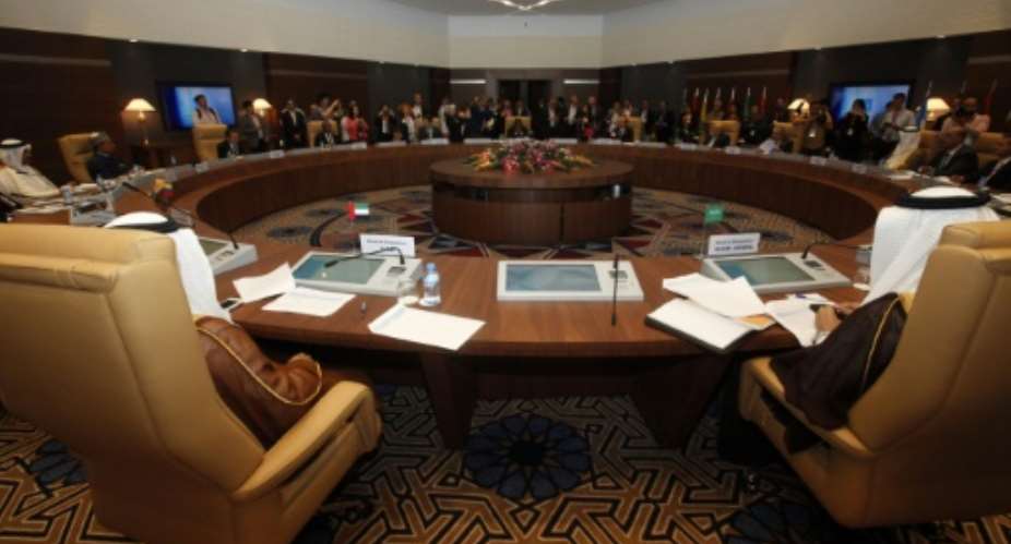 An informal OPEC meeting opened in Algiers to discuss a possible freeze in output by the cartel.  By  AFP