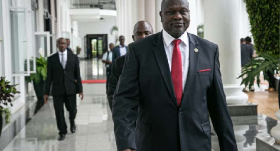 Analysts say the bickering leaves Machar in an increasingly precarious position as he attempts to implement a peace process which is already lagging behind schedule.  By Michael O'HAGAN AFPFile