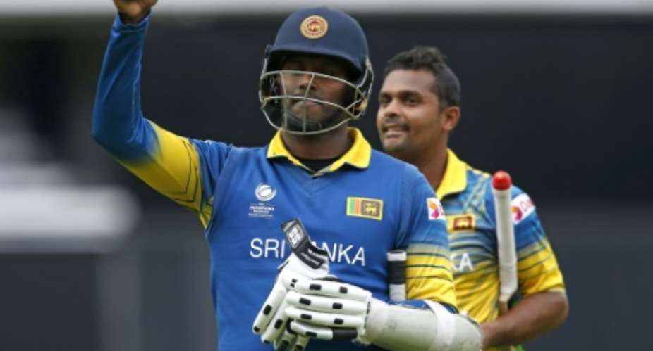 Angelo Mathews Lleads Sri Lanka against Zimbabwe as they look to improve on their performance in the Champions Trophy.  By Ian KINGTON AFPFile