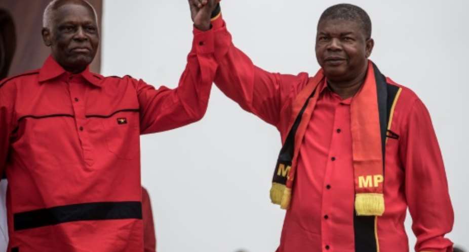Angolan President Jose Eduardo dos Santos left has endorsed his Defence Minister Joao Lourenco to succeed him and little change is expected if he is elected.  By MARCO LONGARI AFP