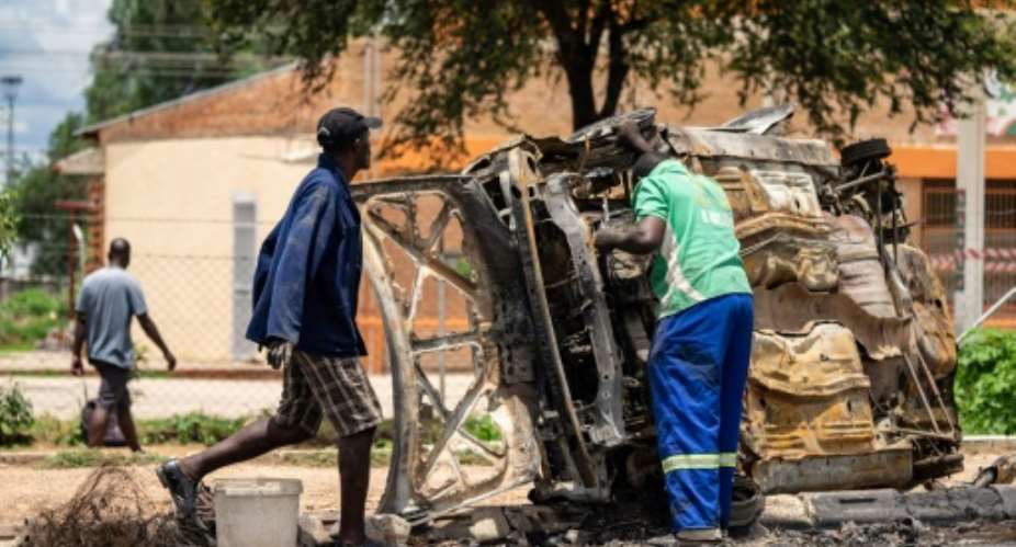 Anti-government protests which were triggered by a huge hike in Zimbabwe's petrol prices have been met with a fierce security crackdown.  By ZINYANGE AUNTONY AFP