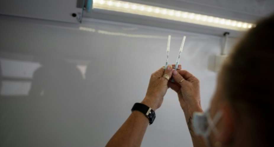 Anti-vaccination rhetoric was amplified during the Covid-19 pandemic.  By RODGER BOSCH (AFP)