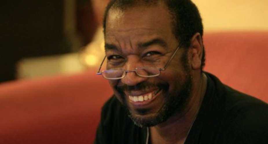 Sudanese writer Tarek Eltayeb smiles during an interview with AFP in Khartoum.  By Ashraf Shazly (AFP)