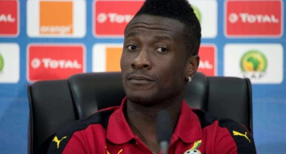 Asamoah Gyan has scored 49 goals in 99 appearances for Ghana.  By Justin TALLIS AFP