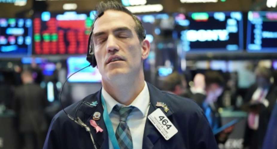 Asian trading losses Thursday follow another brutal session on Wall Street, with wave after wave of bad news.  By Bryan R. Smith AFP