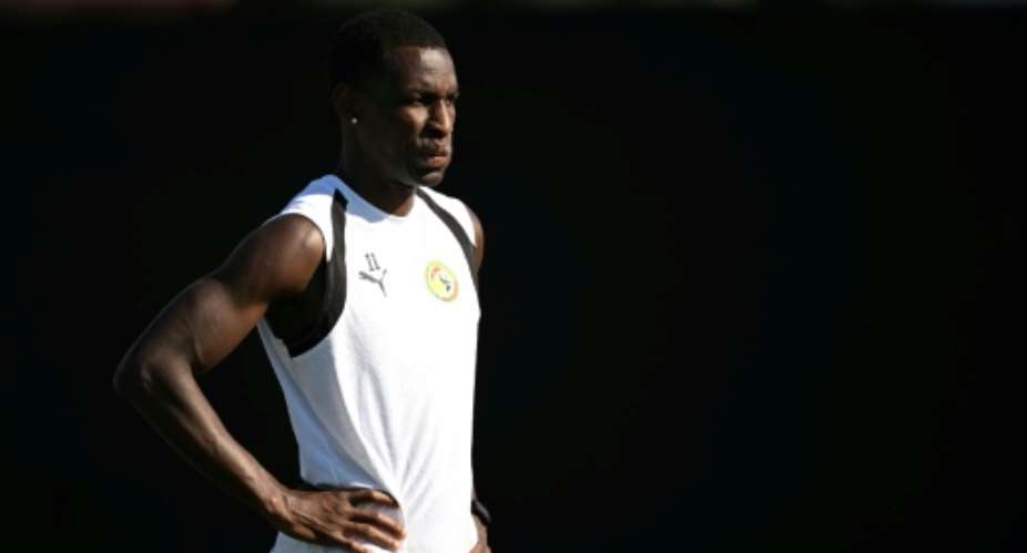 Aston Villa have signed Senegal striker Nicolas Jackson from Chelsea.  By MAURO PIMENTEL (AFP)