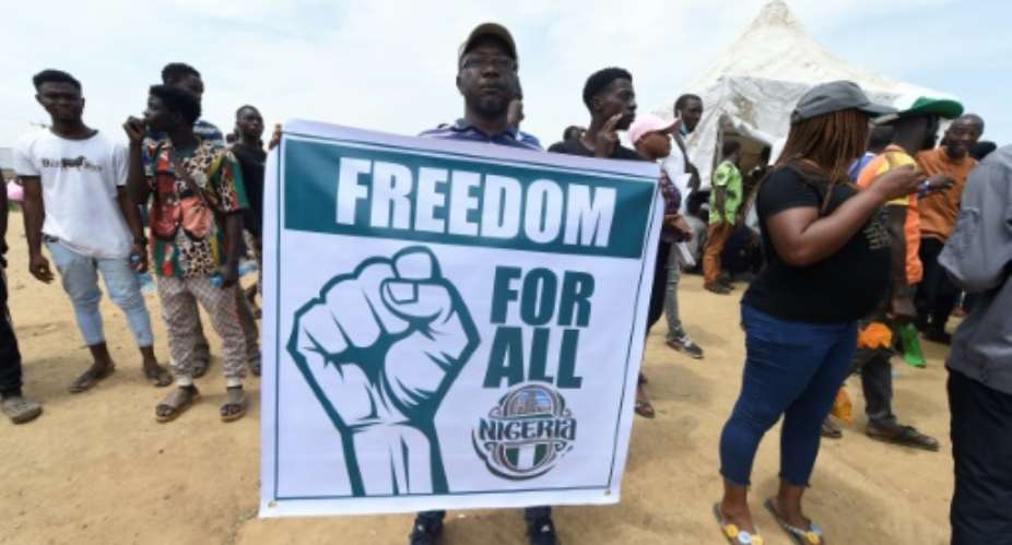 At least 15 people were killed, including two policemen, after protests against police brutality erupted in Nigeria in October.  By PIUS UTOMI EKPEI AFP