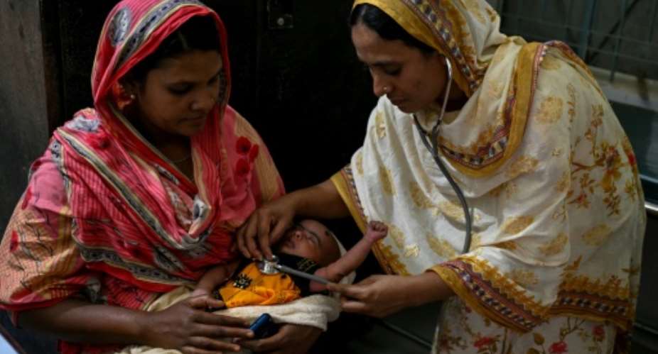 At least 20 leading experts from Africa and Asia were denied visas to attend the midwifery congress.  By Munir UZ ZAMAN (AFP)