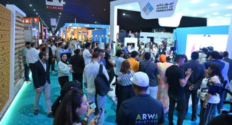 At the GITEX Africa fair in the Moroccan city of Marrakesh this week, innovations in remittances and healthcare that cater to the continents demands underscored the thriving sector.  By - (AFP)