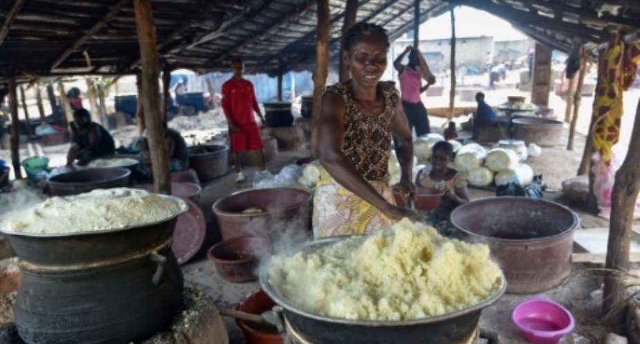 Attieke has become a defining feature of Ivorian culture and a source of pride exported across the continent.  By Sia KAMBOU (AFP)