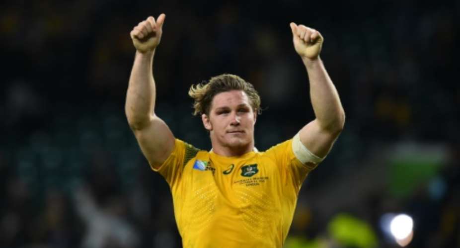 Australia's flanker Michael Hooper believes his team can inflict further Rugby Championship miser on South Africa.  By Gabriel Bouys AFPFile