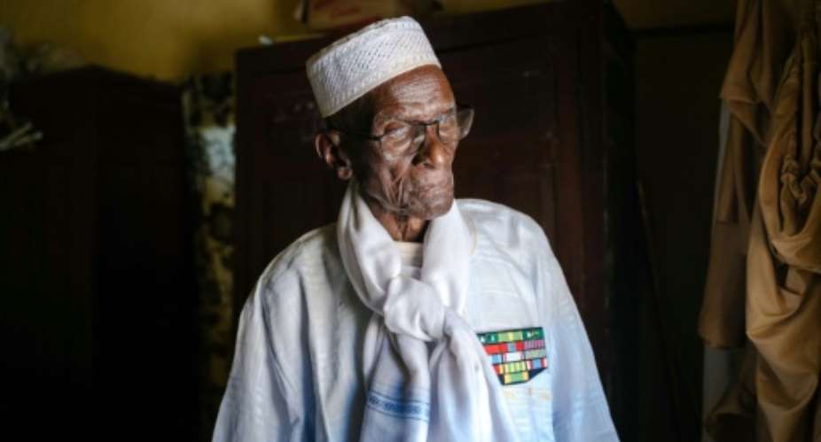 Back home: Yoro Diao, 95.  By CARMEN ABD ALI (AFP)