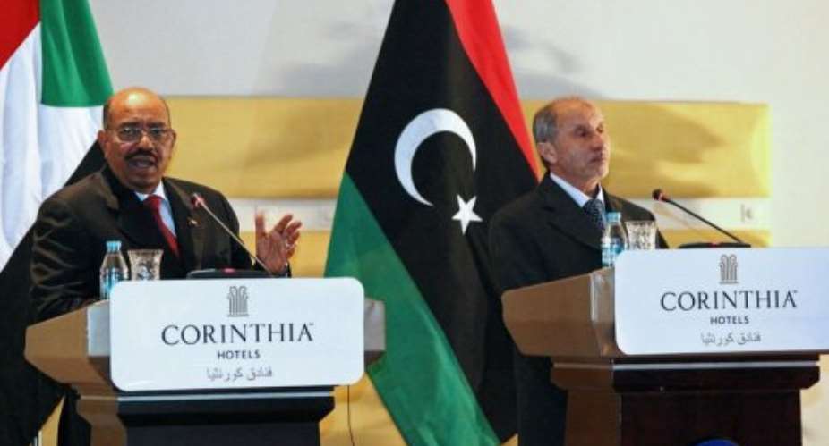 Bashir's arrival in Tripoli marked his first Libya visit since Kadhafi was ousted.  By Mahmud Turkia AFP