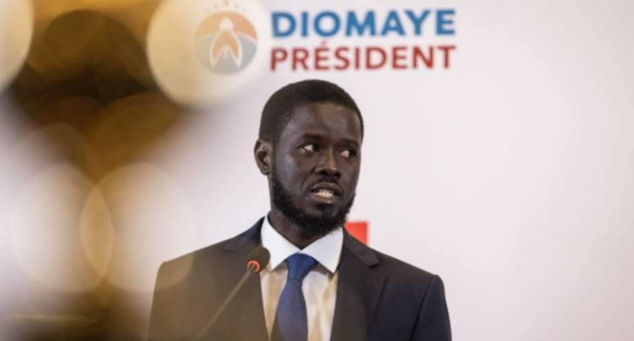 Bassirou Diomaye Faye is set to become the youngest president in Senegal's history.  By JOHN WESSELS AFP