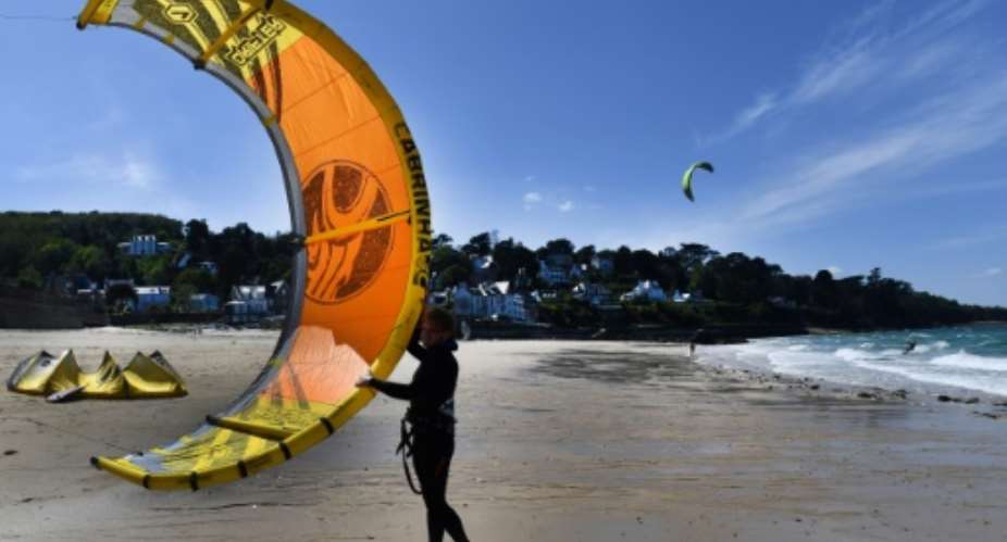 Beaches are open again across much of France as the country eases its coronavirus restrictions.  By Fred TANNEAU AFP
