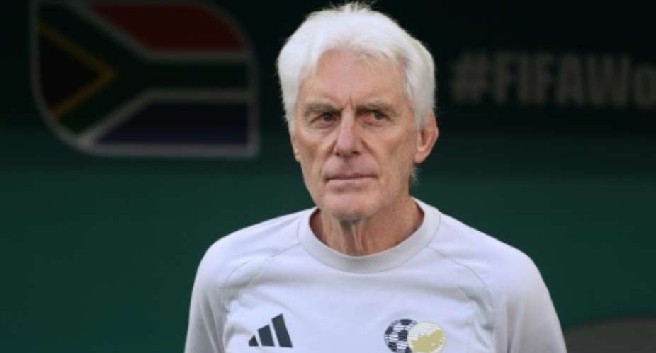Belgian Hugo Broos was the first coach to take South Africa past the first round at a World Cup..  By Julio Cesar AGUILAR (AFP)
