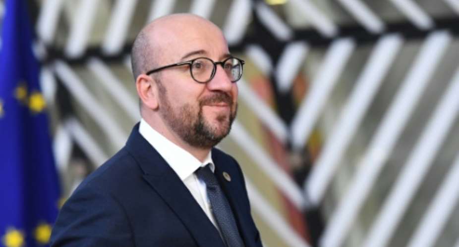 Belgium Prime Minister Charles Michel, pictured in this December 14, 2017 file photo, has come under fire after his immigration minister invited  officials from Khartoum to identify Sudanese migrants and then deported around a dozen of them.  By EMMANUEL DUNAND AFPFile