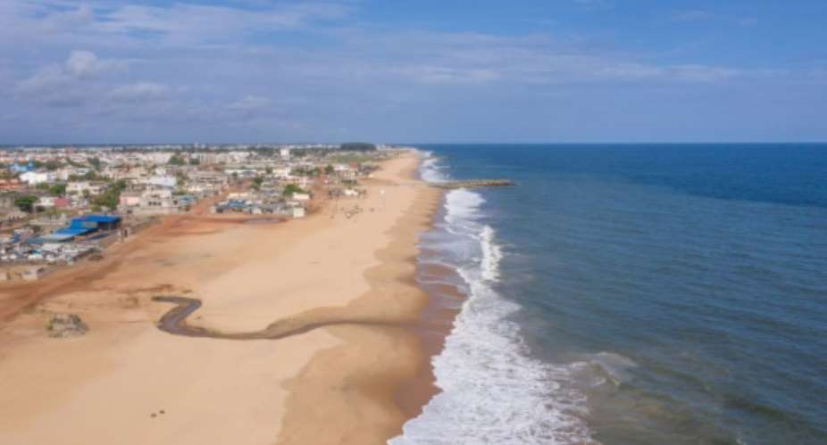 Benin is battling the impact of shore erosion on its coastal communities.  By YANICK FOLLY AFP
