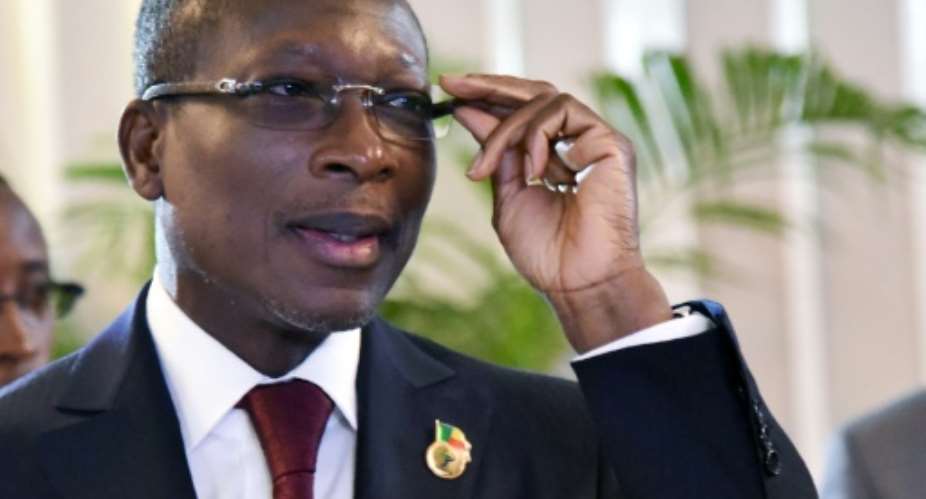 Benin President Patrice Talon said he was putting promised constitutional reforms on hold.  By Sia KAMBOU AFPFile