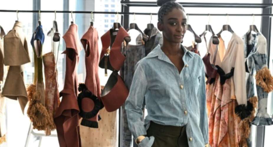 Beyonces stylist contacted Abidjan-based Loza Maleombho after noticing her handmade creations on Instagram.  By Issouf SANOGO (AFP)