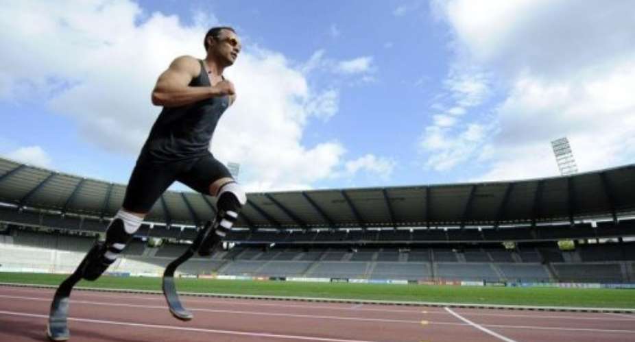 Pistorius has consistently insisted he deserves to be treated the same as an able-bodied athlete.  By Eric Lalmand AFPBELGAFile