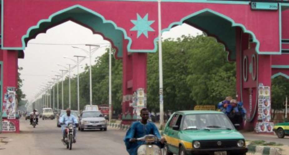 AFP saw truckloads of soldiers deployed to the area of an attack in Maiduguri this morning.  By Aminu Abubakar (AFP)