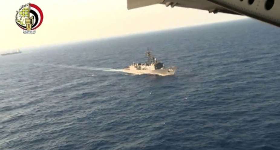 The Egyptian Navy has intensified its search mission in the Mediterranean Sea for the remains of an EgyptAir plane which crashed on May 19.  By  Egyptian Defence MinistryAFP
