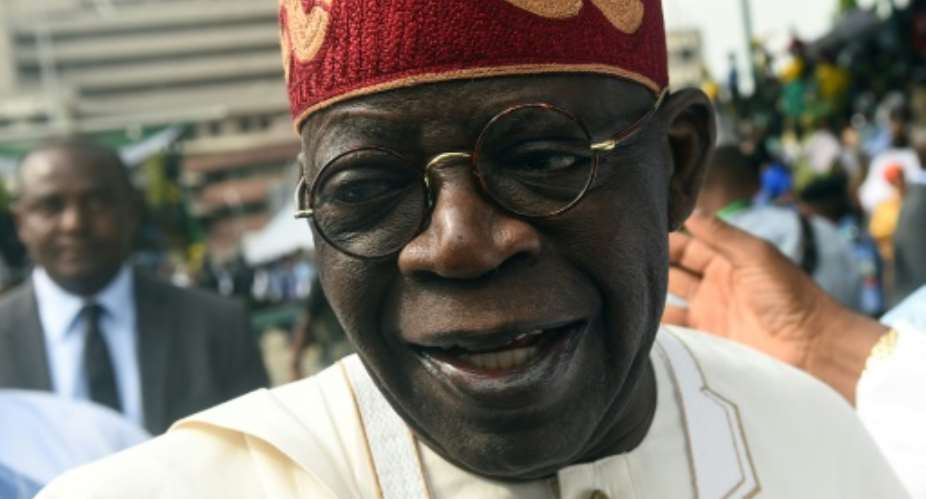 Bola Tinubu, one of the national leaders of the ruling All Progressives Congress APC party, is a stalwart of Nigeria's political scene.  By PIUS UTOMI EKPEI AFP