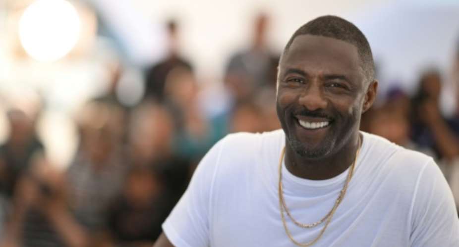 Born to parents from Sierra Leone and Ghana, UK actor Idris Elba is passionate about African cinema.  By PATRICIA DE MELO MOREIRA (AFP)