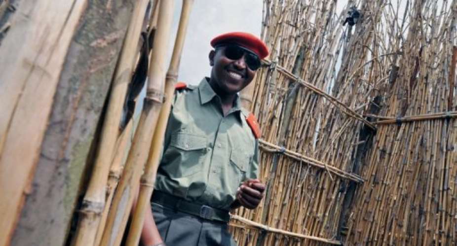Bosco Ntaganda, pictured in 2009.  By Lionel Healing (AFP/File)