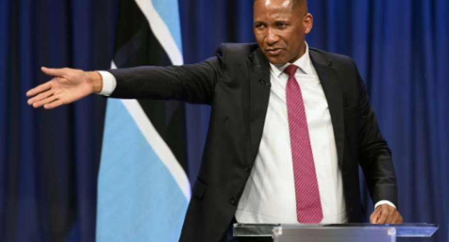 Botswanas Duma Boko swept to power on a platform of radical change.  By Monirul Bhuiyan (AFP)