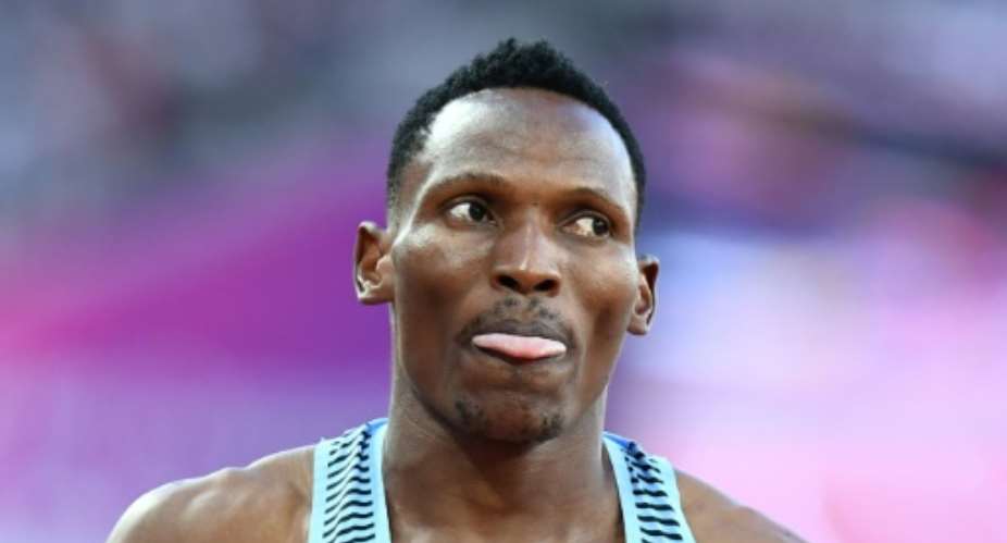 Botswana's Isaac Makwala had insisted Tuesday he was ready to run the 400m, scheduled for 2050 GMT, before the IAAF stepped in.  By Jewel SAMAD AFPFile