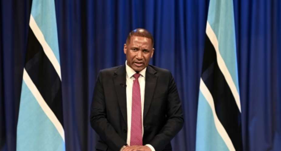 Botswanas new president Duma Boko, 54, who was sworn in on Friday, said the country was ushering in a new political dawn.  By Monirul Bhuiyan (AFP/File)