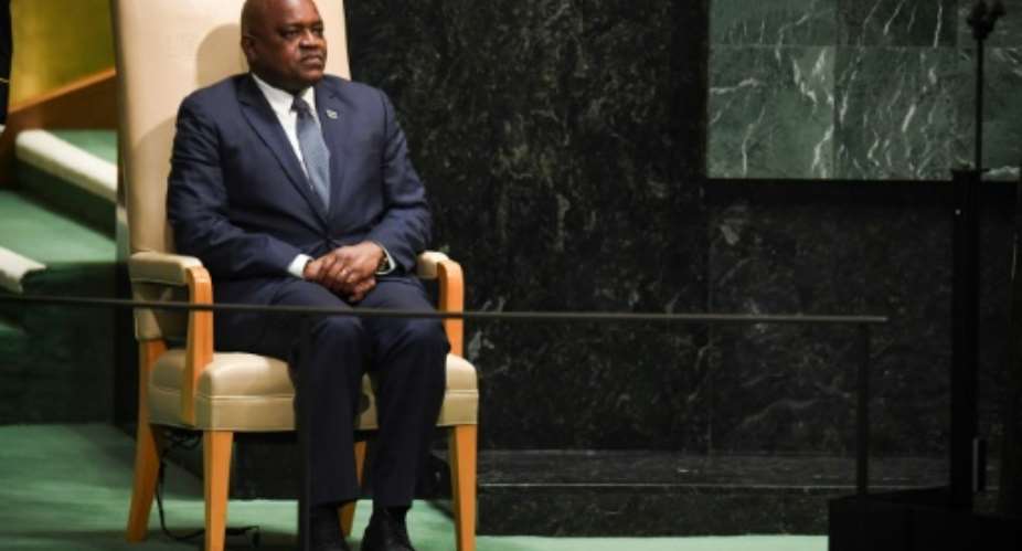 Botswana's President Mokgweetsi Eric Keabetswe Masisi is squaring off against ex-foreign minister, Pelonomi Venson-Moitoi to be the ruling party's candidate for presidential elections in October.  By TIMOTHY A. CLARY AFPFile