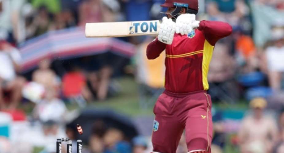 Brandon King made a sparkling 72 for the West Indies in the 3rd ODI against South Africa.  By PHILL MAGAKOE AFP