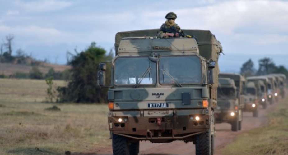 Britain has a permanent military base in central Kenya.  By TONY KARUMBA (AFP/File)