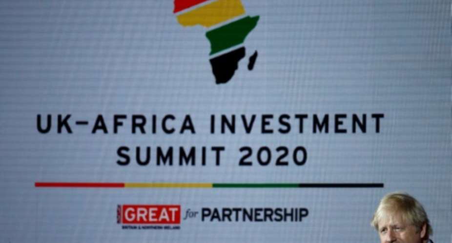 British Prime Minister Boris Johnson says he wants to make the UK the investment partner of choice for African countries.  By HENRY NICHOLLS POOLAFPFile