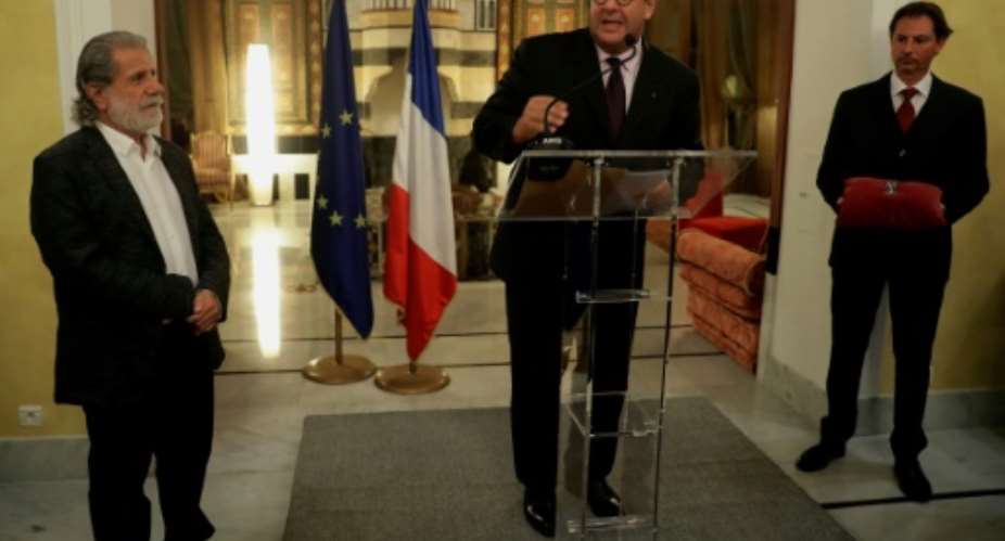 Bruno Foucher is a career diplomat who has served as ambassador to the Central African Republic since 2023.  By JOSEPH EID (AFP)