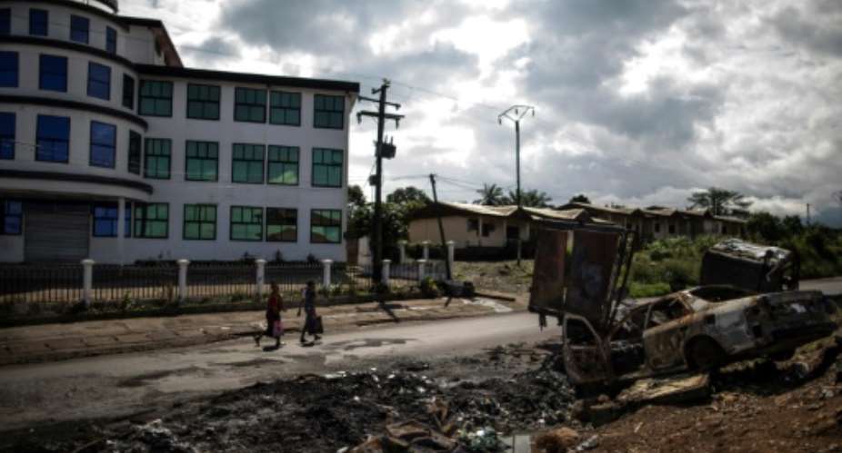 Buea has been hit several times by attacks allegedly carried out by separatist Anglophone groups.  By MARCO LONGARI AFP