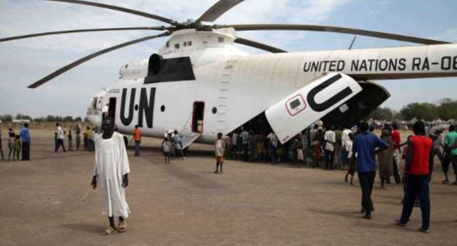 Six Bulgarian contractors for the UN World Food Programme were held for a week by Sudan rebels when their helicopter made an unexpected landing.  By Hannah Mcneish AFPFile