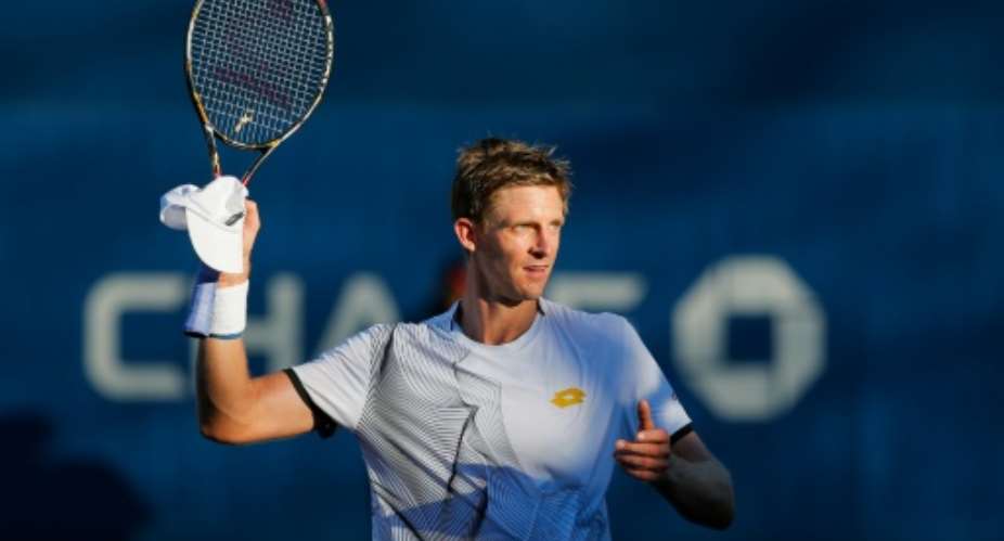 Buoyed in part by a quarter-final run at Flushing Meadows last year -- beating Andy Murray on the way -- Kevin Anderson was ranked a career high 10 in the world rankings last October.  By Eduardo Munoz Alvarez AFPFile