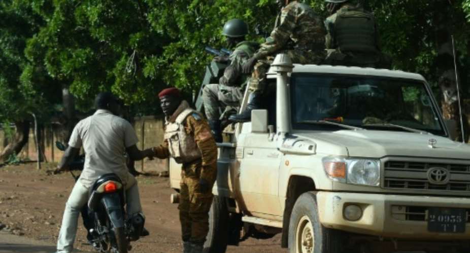 Burkina Faso, a poor landlocked nation bordering Mali and Niger, has seen a string of attacks claimed by jihadist groups in recent years.  By SIA KAMBOU AFPFile