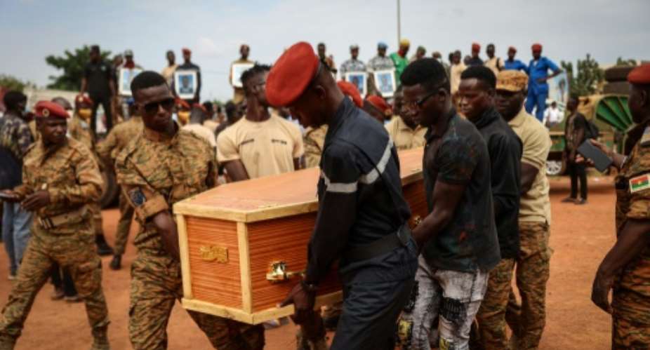 Burkina Faso troops have sustained heavy losses from jihadist attacks in recent years.  By Olympia DE MAISMONT AFP