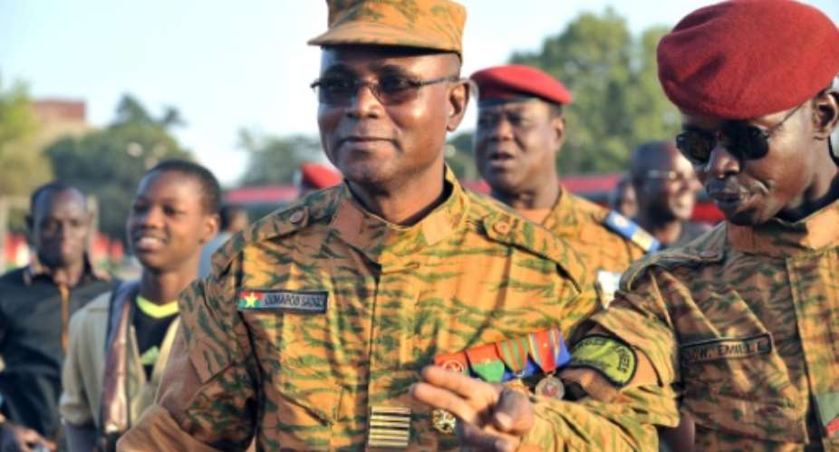 Burkina Faso's army Chief Oumarou Sadou has been replaced.  By Ahmed OUOBA AFP