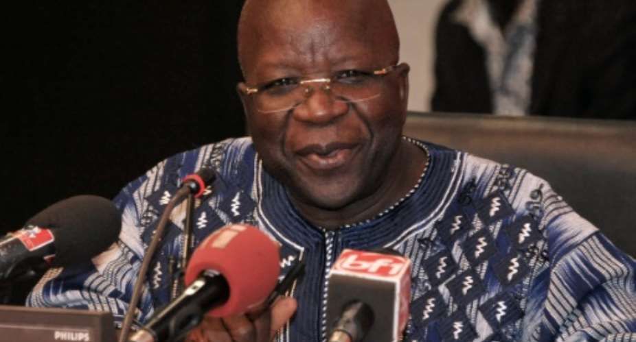 Burkina Faso's Interior Minister Simon Compaore says the government has thwarted a coup plot.  By Ahmed Ouoba AFPFile