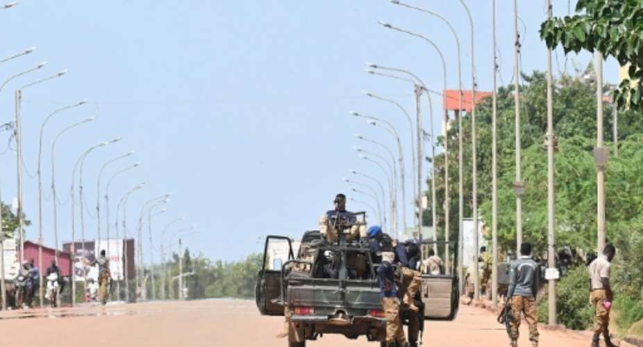 Burkina Fasos military rulers deny involvement in reported massacres.  By Issouf SANOGO (AFP/File)