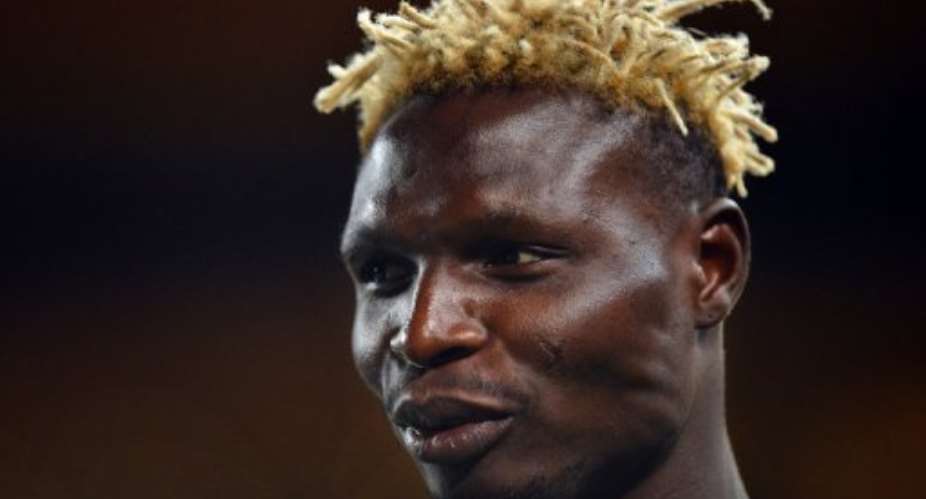 Burkina Faso's national football team forward Aristide Bance at Soccer City in Soweto, South Africa on February 9, 2013.  By Ben Stansall AFPFile