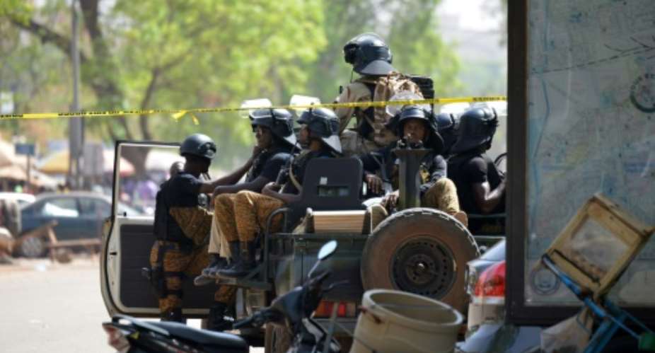Burkina's capital Ouagadougou has been hit three times, with the latest attack targeting the army headquarters in March 2018.  By Ahmed OUOBA AFPFile