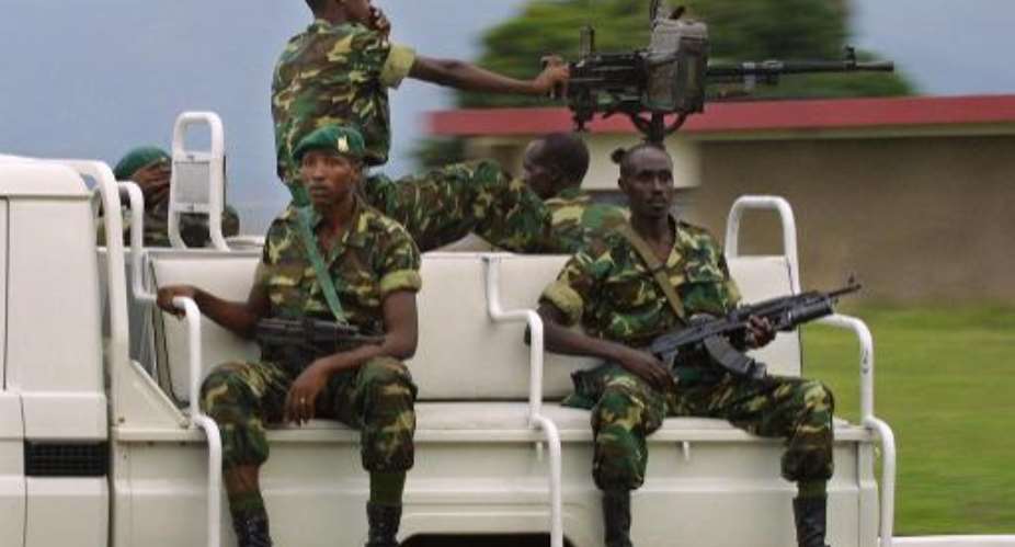 Burundian security forces clashed with members of an unidentified armed group who came from the Democratic Republic of Congo, officials said.  By Pedro Ugarte AFPFile